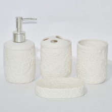 Conjunto de accesorios de baño de cerámica Herramienta de lavado de combinación sanitaria, conjunto de accesorios de baño