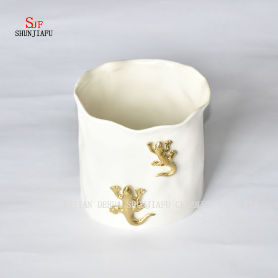 Set de florero de cerámica Animal Patterns - Florero Surtido