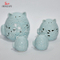 Candelabros de cerámica con forma de gato / Saleros y pimenteros / Regalo