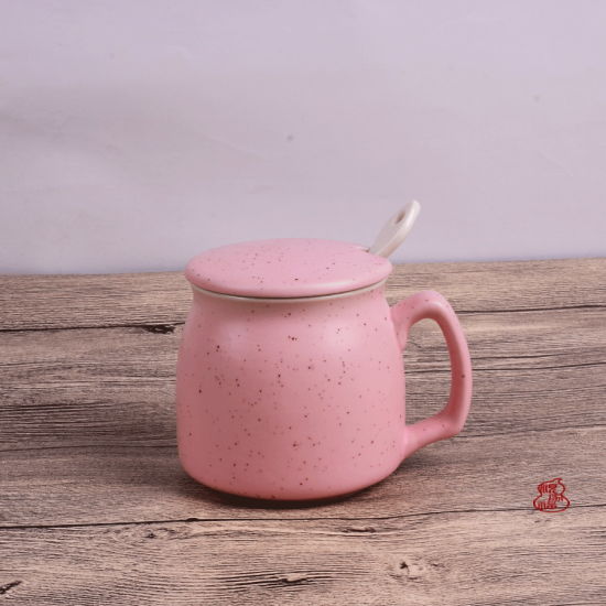 Taza de cerámica para desayuno Taza de cerámica para leche, taza de café y porcelana