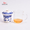 400 ml de regalos creativos de vidrio de doble pared, colador de té, vaso de café, tazas de té de vidrio con tapa
