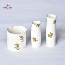 Set de florero de cerámica Animal Patterns - Florero Surtido