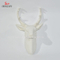 Decoración de pared de cabeza de ciervo de taxidermia de cerámica blanca