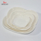 Flower Shapes Plato de servicio de vajilla de porcelana blanca Plato de salsa de inmersión pintado para aperitivo, postre, ensalada, merienda, sushi, fruta, pan / 3 piezas / juego