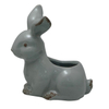 maceta de cerámica de diseño de estilo conejo de cerámica