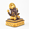Ceramic Golden Ganesha incienso quemador suministro de bodas Censador de censurador Cascada fluida de flujo de flujo 